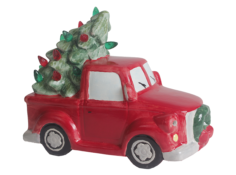 Lighted Christmas Truck