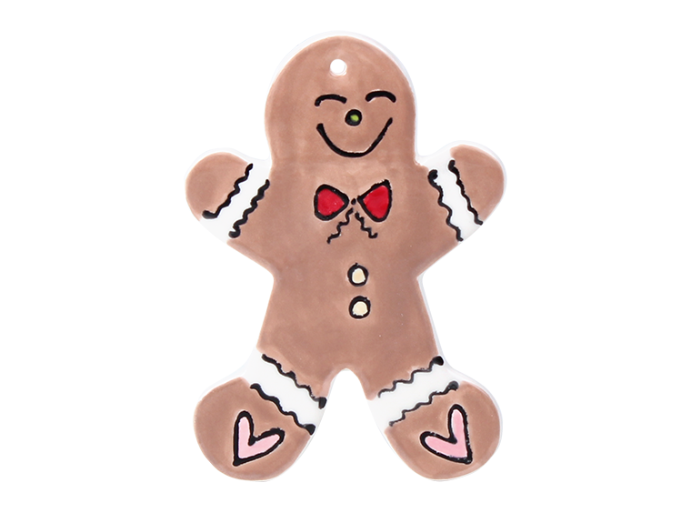 Gingerbread Party Ornament