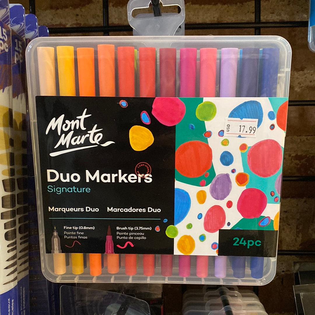 MM Adult Coloring Duo Markers 24pcs